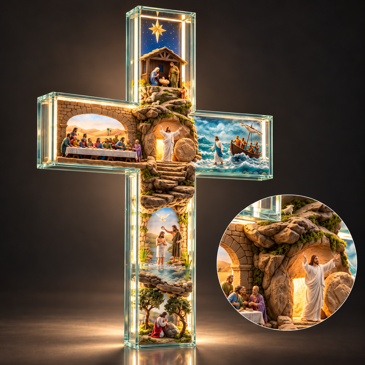 Cross detail